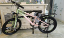 飛鴿兒童自行車(chē)6-12-18歲青少年山地車(chē)男女孩學(xué)生單車(chē)粉綠22寸變速體 曬單實(shí)拍圖