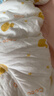 迪士尼嬰兒衣服60g新生幼兒連體衣夾棉滿(mǎn)月寶寶爬爬服百天睡衣春秋冬季 曬單實(shí)拍圖
