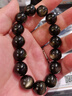 石玥珠寶收藏級14mm金貓眼天然黑曜石手串本命年轉運珠水晶手鏈男女士款 曬單實(shí)拍圖