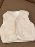 嘟嘟家寶寶套裝冬款男童加絨背心上衣褲子冬裝女童三件套童裝兒童加厚潮 米白色 110 曬單實(shí)拍圖