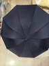 天堂 加大雨傘三折 晴雨兩用商務(wù)傘經(jīng)典格紋10骨大雨傘男女 藏青 曬單實(shí)拍圖