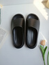 潔麗雅踩屎感涼拖鞋男士夏季2026新款室內防滑防臭情侶居家用厚底拖鞋女 星夜黑 42-43 【適合41-42】 曬單實(shí)拍圖