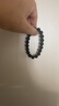 京瑩天然黑曜石手串男女款護身符招財轉運馬年水晶手鏈送男女友禮物 曬單實(shí)拍圖
