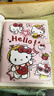 FANCYCHIC日系卡通HelloKitty筆記本加厚PU美食凱蒂貓A5活頁(yè)本可拆卸記事本 A5美食KT貓pu活頁(yè)筆記本 外殼+120張橫線(xiàn)內(nèi)頁(yè) 曬單實(shí)拍圖
