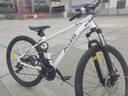 喜德盛山地自行車(chē)黑客350變速車(chē) 21速 （京倉發(fā)貨） 白灰色 17寸 26款 曬單實(shí)拍圖