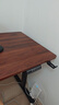 千禧華府電動(dòng)升降桌實(shí)木電腦桌電競桌家用學(xué)習書(shū)桌辦公桌子工作臺胡桃140 曬單實(shí)拍圖