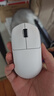 瓦爾基里（VALKYRIE）VK M3 有線(xiàn)/2.4G/藍牙三模電競鼠標 8K無(wú)線(xiàn)接收器 40g輕量化 對稱(chēng)收腰電競鼠 VK M3 Lite 白+防滑貼 曬單實(shí)拍圖