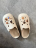 利達妮（TZLDN）eva洞洞鞋女士外穿防滑夏季防臭踩屎感家居家用沙灘涼鞋包頭拖鞋 小熊基地(12個(gè)) 38-39 【標準碼】 曬單實(shí)拍圖