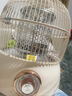 鉆石牌（DIAMOND）鳥(niǎo)籠取暖器家用烤火爐取暖器鳥(niǎo)籠電暖器速熱小太陽(yáng)取暖器客廳電熱取暖器節能電烤爐 奶油色【碳晶盤(pán)】二檔調溫 曬單實(shí)拍圖