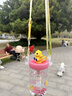 babycare恐龍吸管水杯兒童吸管杯大寶寶直飲幼兒園小學(xué)水壺上學(xué)戶(hù)外運動(dòng)粉 曬單實(shí)拍圖