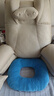 褥瘡墊病人癱瘓專(zhuān)用氣墊圈防褥瘡壓瘡墊護理臥床老人久躺神器透氣 藍色1個(gè)【加大款】 曬單實(shí)拍圖
