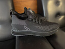 七匹狼男鞋休閑鞋男夏季網(wǎng)面鞋透氣薄款休閑運動(dòng)鞋飛織跑步鞋旅游鞋子男 黑色9453（夏季款） 41 =運動(dòng)鞋42碼 曬單實(shí)拍圖