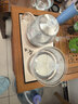 益茶福全自動(dòng)上水電熱水壺底部上水嵌入式茶臺功夫茶燒水壺飲水燒水一體機抽水玻璃煮茶壺保溫泡茶壺 SQ-008金色玻璃套裝 1L 曬單實(shí)拍圖