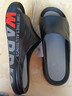 回力拖鞋男士厚底防滑浴室一字拖休閑外穿耐磨涼鞋SDJ-3A77 黑灰44-45 曬單實(shí)拍圖