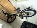 雷克斯LAUX哪吒200plus山地車(chē)成人學(xué)生代步通勤鋁合金24速純油碟 超啞木炭灰（標準版） 24速 27.5英寸 曬單實(shí)拍圖