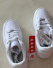 Kappa卡帕男鞋厚底板鞋男2026新款小白鞋子男百搭休閑運動(dòng)鞋潮鞋男 鷺羽白 41 曬單實(shí)拍圖