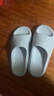 樸西男士四季抗菌室內浴室洗澡防滑居家情侶涼拖女 灰色 42-43 曬單實(shí)拍圖
