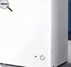 海爾（Haier）142L單溫冰柜小型家用小冰柜減霜一級能效冷藏冷凍轉換深冷冷柜小冰箱BC/BD-142GHW9D國家補貼 曬單實(shí)拍圖