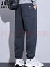 JEEP SPIRIT吉普休閑褲男春夏季寬松運動(dòng)束腳衛褲潮牌百搭男褲 深灰 2XL 曬單實(shí)拍圖