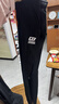 361°童裝 兒童長(cháng)褲25秋季男女童3-14歲校園針織運動(dòng)彈力長(cháng)褲 黑175 曬單實(shí)拍圖