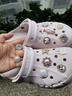 洞洞鞋配飾鞋花適配crocs卡駱馳配件云朵裝飾愛(ài)麗絲夢(mèng)境卡扣女款 愛(ài)麗絲兔子(12個(gè)) 曬單實(shí)拍圖