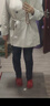 百圖（betu）女裝春季新款風(fēng)衣立領(lǐng)本布腰帶寬松收腰風(fēng)衣女2501T51 曬單實(shí)拍圖