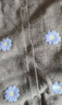 茵曼（INMAN）立體刺繡花朵開(kāi)衫毛衣2026春季女裝新款慵懶風(fēng)針織外套 蒼灰色 M 曬單實(shí)拍圖