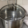 雙立人（ZWILLING）湯鍋不銹鋼燃氣灶電磁爐通用蒸鍋雙耳燉煮鍋Nova Plus 24cm煲湯鍋 曬單實(shí)拍圖