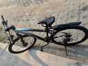 喜德盛山地自行車(chē)英雄600油壓碟剎X6鋁合金車(chē)架27.5輪徑27速變速 暗夜雅白17寸(身高170-185) 曬單實(shí)拍圖