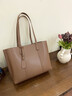 viney牛皮包包女包大容量托特包單肩包手提包生日禮物高級感送女友老婆 曬單實(shí)拍圖