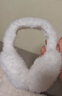 GOLOVEJOY高樂(lè )捷兒童耳罩冬季保暖小孩護耳朵防凍男女童毛絨耳捂子耳包米白 曬單實(shí)拍圖