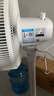 美的（Midea）電風(fēng)扇 家用七葉立式落地扇宿舍臥室輕音節能搖頭桌面小風(fēng)扇大風(fēng)力空氣循環(huán)風(fēng)扇 SAF30AC  曬單實(shí)拍圖