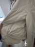金三塔JINSANT金三塔100%蠶絲填充秋冬長(cháng)袖棉襖女新品三防外套保暖上衣 白色 XL 曬單實(shí)拍圖