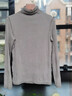 雅鹿2025春秋裝新款純棉修身打底衫女高領(lǐng)內搭長(cháng)袖上衣服時(shí)尚洋氣t恤 高/領(lǐng)(霧霾藍) M (建議85~95斤) 曬單實(shí)拍圖