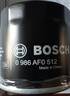 博世（BOSCH）機油濾芯濾清器0512大眾速騰朗逸寶來(lái)捷達高爾夫78邁騰帕薩特A3Q3 曬單實(shí)拍圖