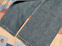 森馬（Semir）森柔|牛仔褲男春季舒彈簡(jiǎn)約寬松直筒長(cháng)褲2026水洗褲109926124104 曬單實(shí)拍圖
