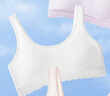 全棉時(shí)代內衣女文胸少女發(fā)育期兒童背心透氣 一階段 奶白 S（150） 曬單實(shí)拍圖