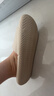 京東京造【抗菌皮紋拖】eva軟彈家居防滑浴室新款拖鞋女士 燕麥色 39-40 曬單實(shí)拍圖