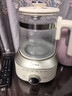 美的（Midea）全玻璃恒溫水壺恒溫壺嬰兒沖奶燒水壺電熱水壺養生壺1.5L TN15B01 曬單實(shí)拍圖