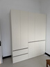 全友家居 現代簡(jiǎn)約大衣柜臥室家用收納柜一體靠墻儲物柜子成品掛衣櫥 曬單實(shí)拍圖