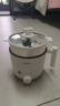 美的（Midea）電煮鍋 宿舍小電鍋 電蒸鍋 學(xué)生寢室一體泡面小火鍋電煮鍋 多功能鍋 電熱鍋 XZE1613 配蒸籠 1.7L 曬單實(shí)拍圖