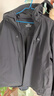 KOLON SPORT/可隆戶(hù)外沖鋒衣2級 男子透濕防風(fēng)耐磨2L防水夾克 LHJK6MNT01-BK 黑色 3XL 190/108B 曬單實(shí)拍圖