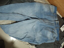 太平鳥(niǎo)男裝夏季淺色錐形牛仔褲男褲子B2HAD2E07 藍色1（錐型） 2XL 曬單實(shí)拍圖