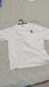 太平鳥(niǎo)男裝純棉印花短袖T恤26夏新款圓領(lǐng)潮流體恤衫時(shí)尚寬松半袖 白色 第一批 2XL 曬單實(shí)拍圖
