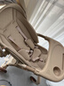 XUM嬰兒車(chē)遛娃神器推車(chē)可坐可躺0-6歲雙向折疊輕便高景觀(guān)溜娃手推車(chē) 2026升級款【拋光車(chē)架+PU電鍍輪】奶咖色 曬單實(shí)拍圖