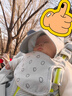 babycare腰凳全階背帶嬰兒三合一減壓透氣抱娃神器易穿脫云朵艙升級時(shí)光銀 曬單實(shí)拍圖