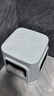 貝殼凳塑料凳子板凳小凳子小板凳凳子家用結實(shí)耐用膠凳洗澡換鞋凳 兒童小凳子【灰色】 1個(gè)裝 曬單實(shí)拍圖
