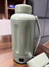 飛利浦 （PHILIPS）便攜式燒水壺燒水杯電熱水杯恒溫杯電熱水壺大容量加熱水杯燒水壺保溫杯加熱杯 1L 【綠色】恒溫燒水杯 曬單實(shí)拍圖