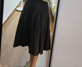 優(yōu)衣庫女裝寬褶中裙/半身裙裙子479916 488364 488364/08深灰色 XS 曬單實(shí)拍圖