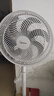 美的（Midea）電風(fēng)扇 家用七葉立式落地扇宿舍臥室輕音節能搖頭桌面小風(fēng)扇大風(fēng)力空氣循環(huán)風(fēng)扇 SAF30AC  曬單實(shí)拍圖